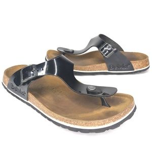 Betula by Birkenstock Rose Black Sandals SH0687